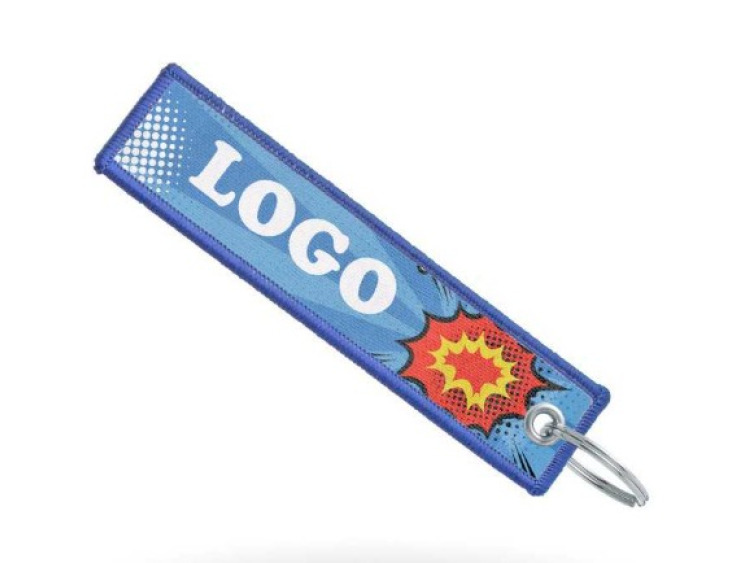 AHOLYM - Porte-cl&eacute;s textile sublimation