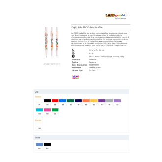 BI1025  Stylobille BIC® Media Clic