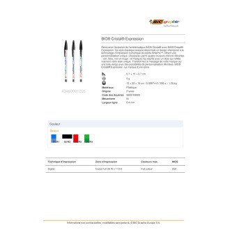 BI1095  BIC® Cristal® Expression