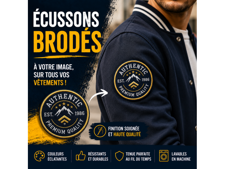 Ecusson brod&eacute;