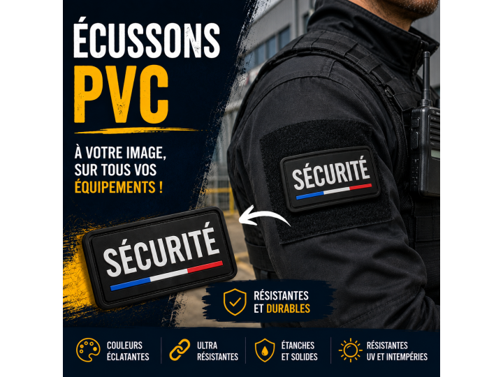 Ecusson PVC