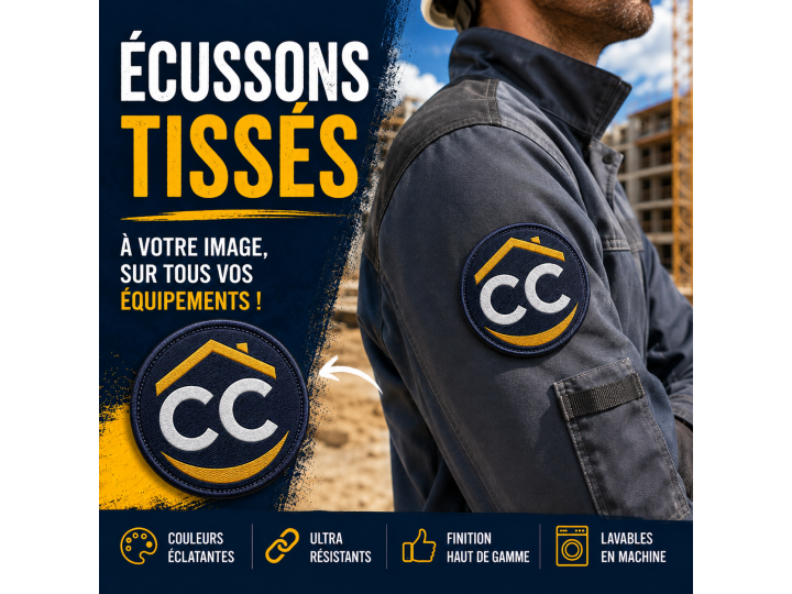 Ecusson tissé