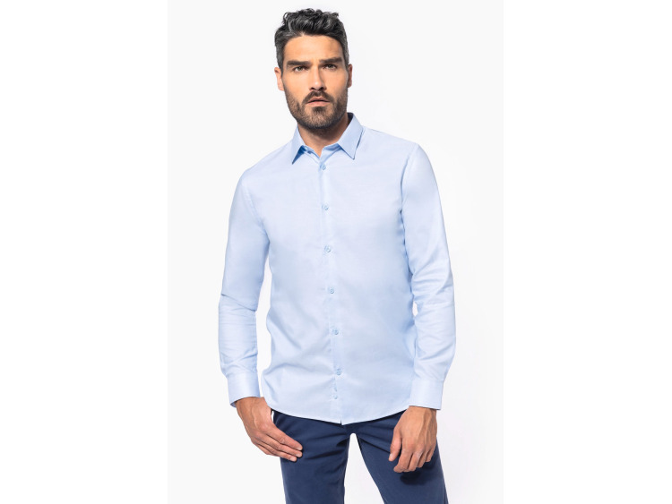 K595 - Chemise oxford manches longues homme