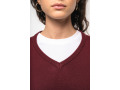 K966 - Pull col V femme
