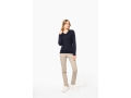 K966 - Pull col V femme