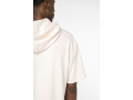 NS406 - Sweat-shirt &eacute;coresponsable &agrave; capuche &agrave; &eacute;paules tombantes manches courtes French Terry unisex