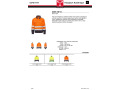 SAFE HI VI - Veste de pluie bicolore r&eacute;fl&eacute;chissant