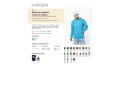 TTK446 - Sweat-shirt capuche contrast&eacute;e homme