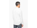 TTK529 - Chemise coton / &eacute;lasthanne manches longues homme