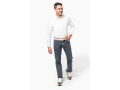 TTK529 - Chemise coton / &eacute;lasthanne manches longues homme
