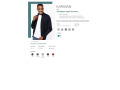TTK961 - Cardigan zipp&eacute; homme
