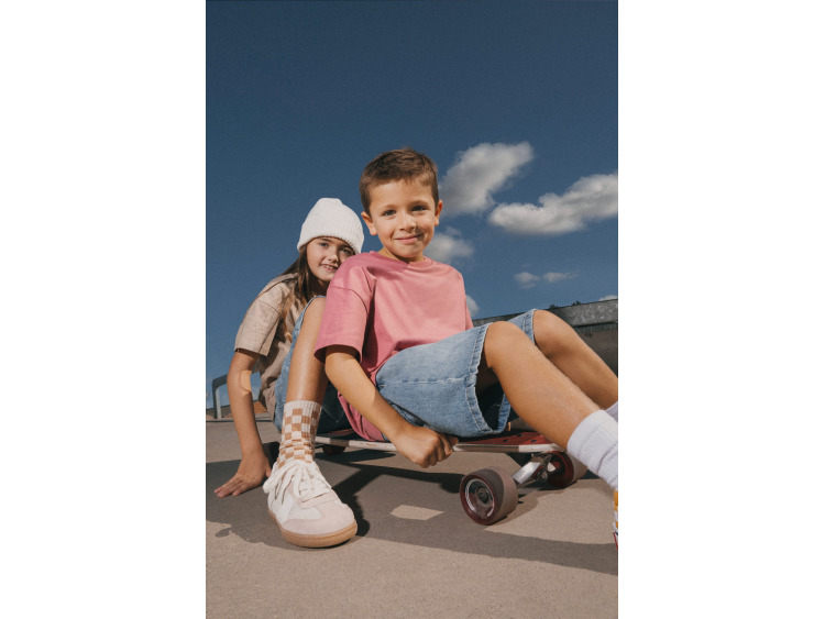 TTNS340 - T-shirt écoresponsable à épaules tombantes enfant
