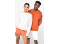 TTNS407 - Sweat-shirt &eacute;coresponsable &agrave; col rond oversize unisexe