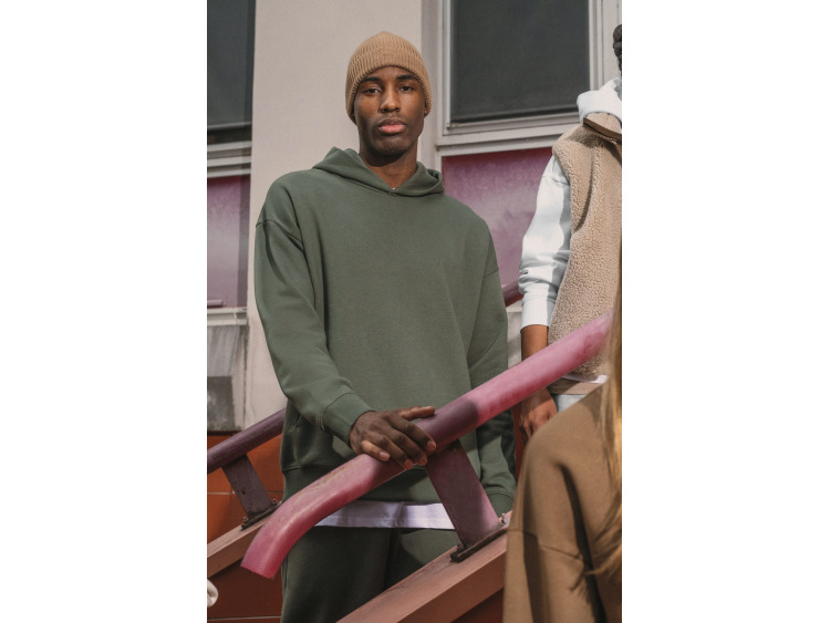 TTNS408 - Sweat-shirt écoresponsable à capuche oversize unisexe