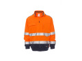VISION - Polaire demi zip r&eacute;fl&eacute;chissant